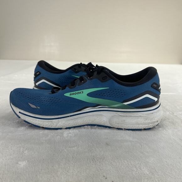 Brooks Ghost 15 Men\'s Running Shoes Size 11D Blue & Green Lightweight Breathable main image 11